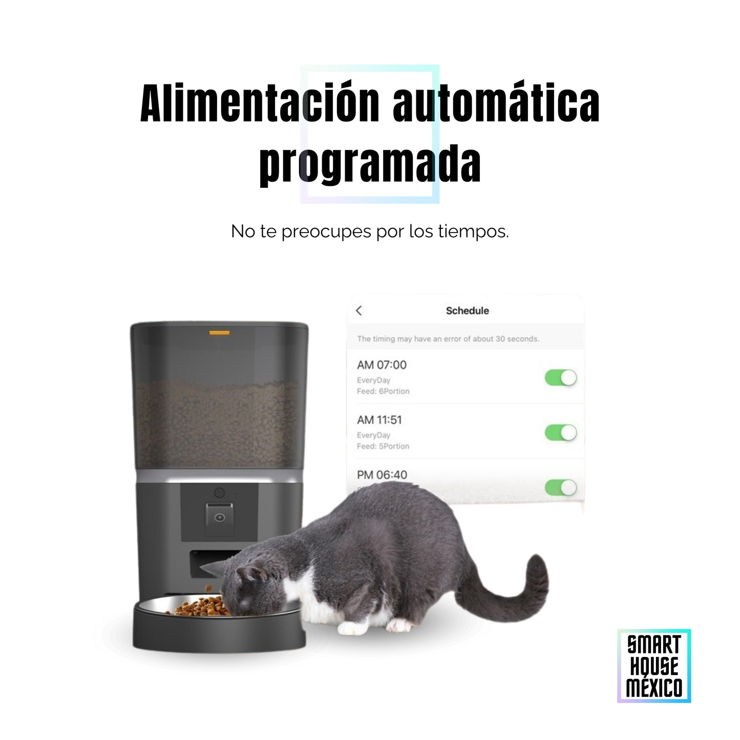 Comedero Inteligente para Mascotas con Cámara HD - Nova