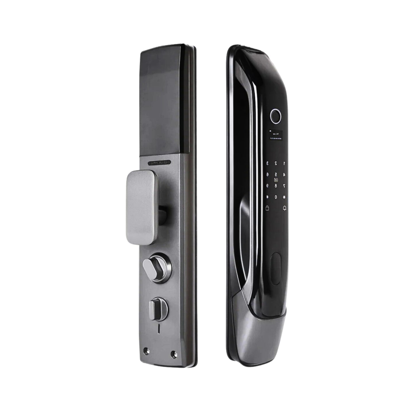 Cerradura Electrónica Wifi De Seguridad con Timbre y 5 Métodos de Apertura - Orbit Gris