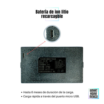 Cerradura Electrónica Inteligente Wifi De Seguridad con 5 Métodos de Apertura - Nova