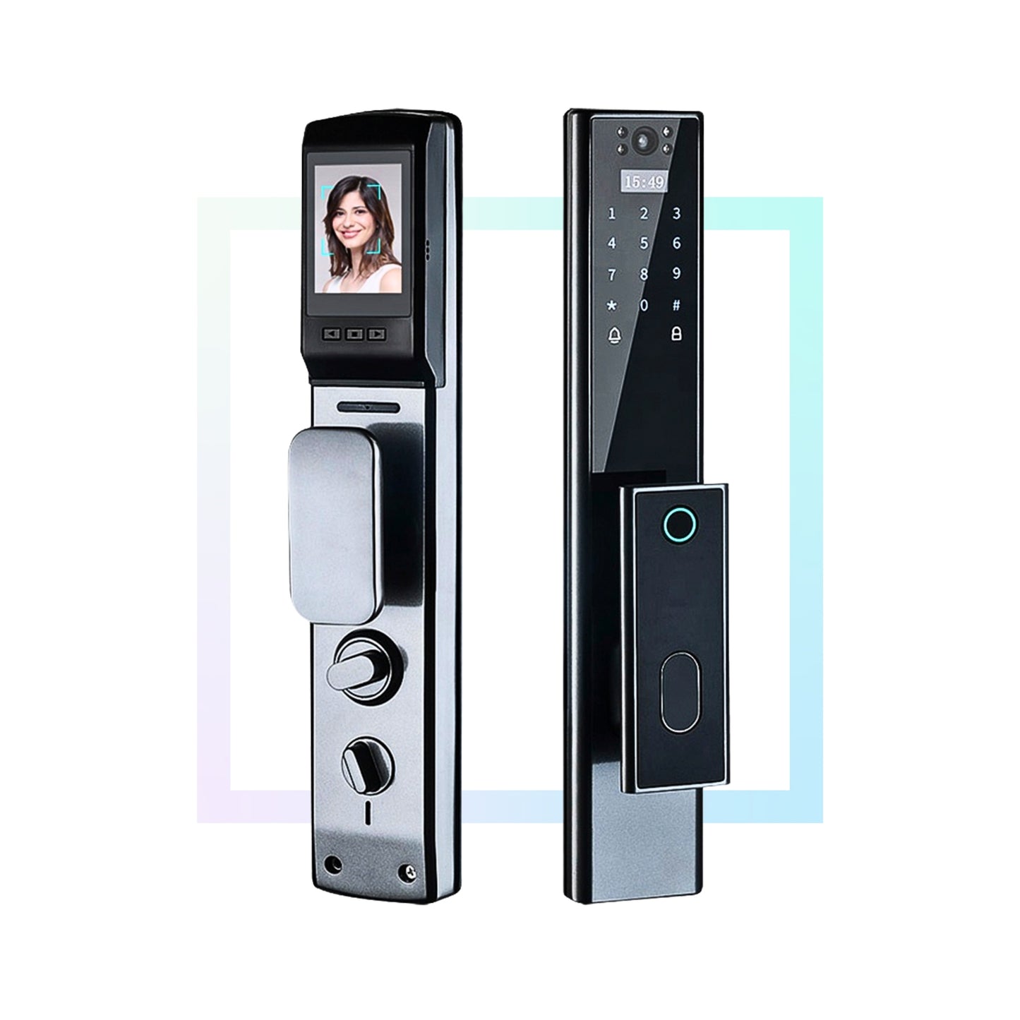 Cerradura Electrónica Inteligente Wifi De Seguridad con Cámara y 5 Métodos de Apertura - Nexus HD