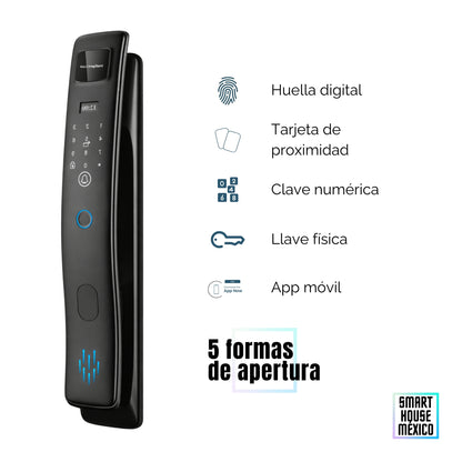 Cerradura Electrónica Inteligente Wifi De Seguridad con 5 Métodos de Apertura - Nova