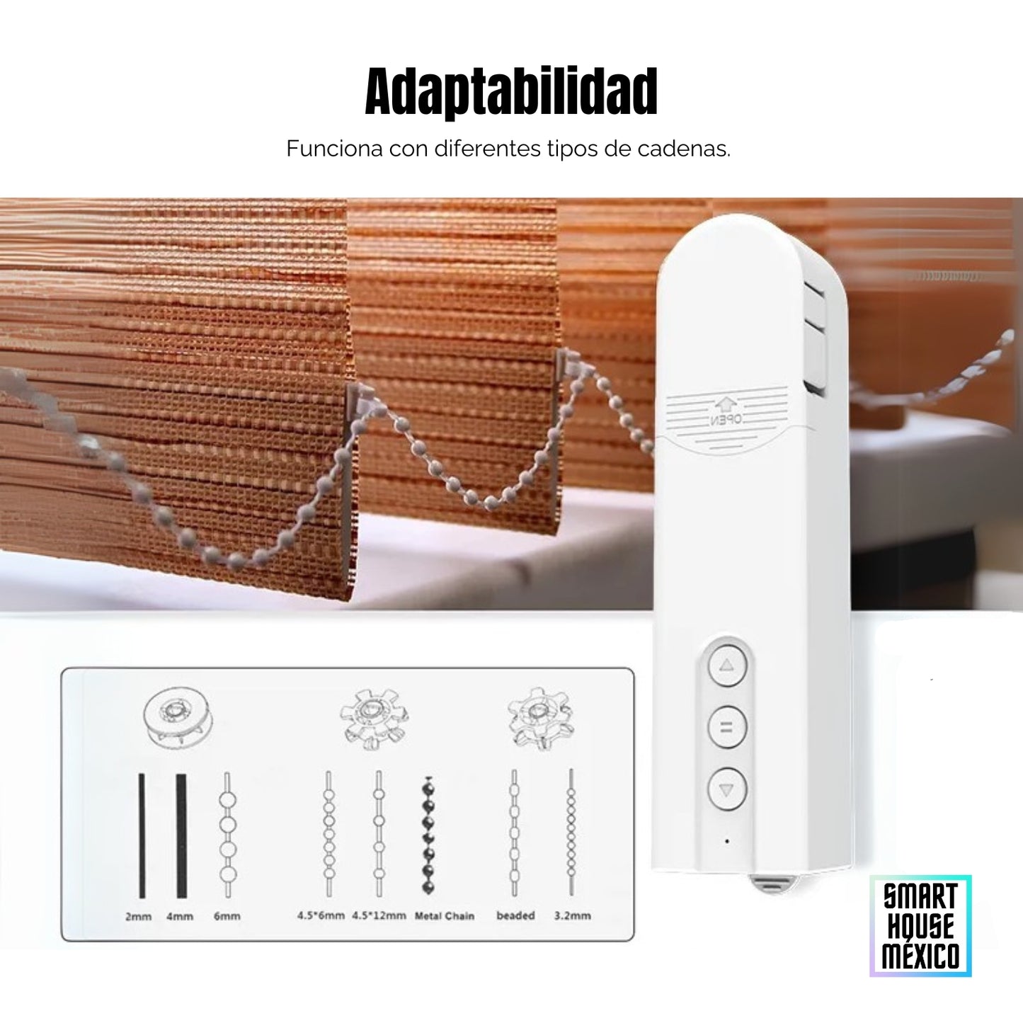 Cortinero Inteligente WiFi para Persianas