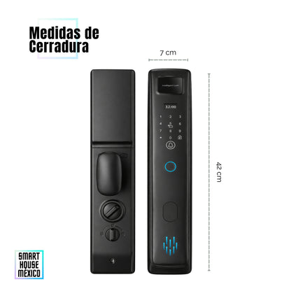 Cerradura Electrónica Inteligente Wifi De Seguridad con 5 Métodos de Apertura - Nova