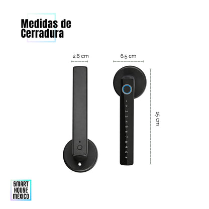 Cerradura Manija Inteligente 5 formas de apertura - Axis