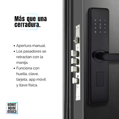 Cerradura de Seguridad 5 Métodos de Apertura - NebulaI