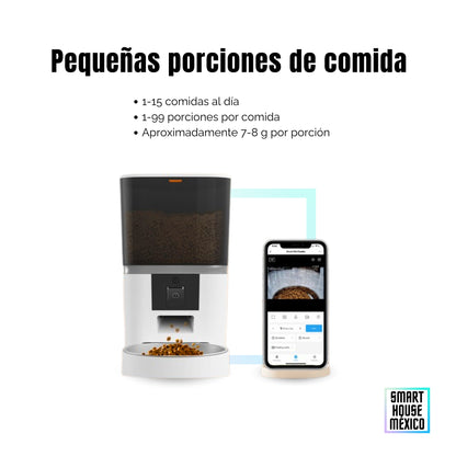 Comedero Inteligente para Mascotas con Cámara HD - Nova